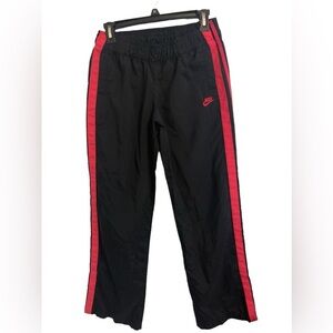 Ladies Nike Joggers Size Small 4-6 Black Pink